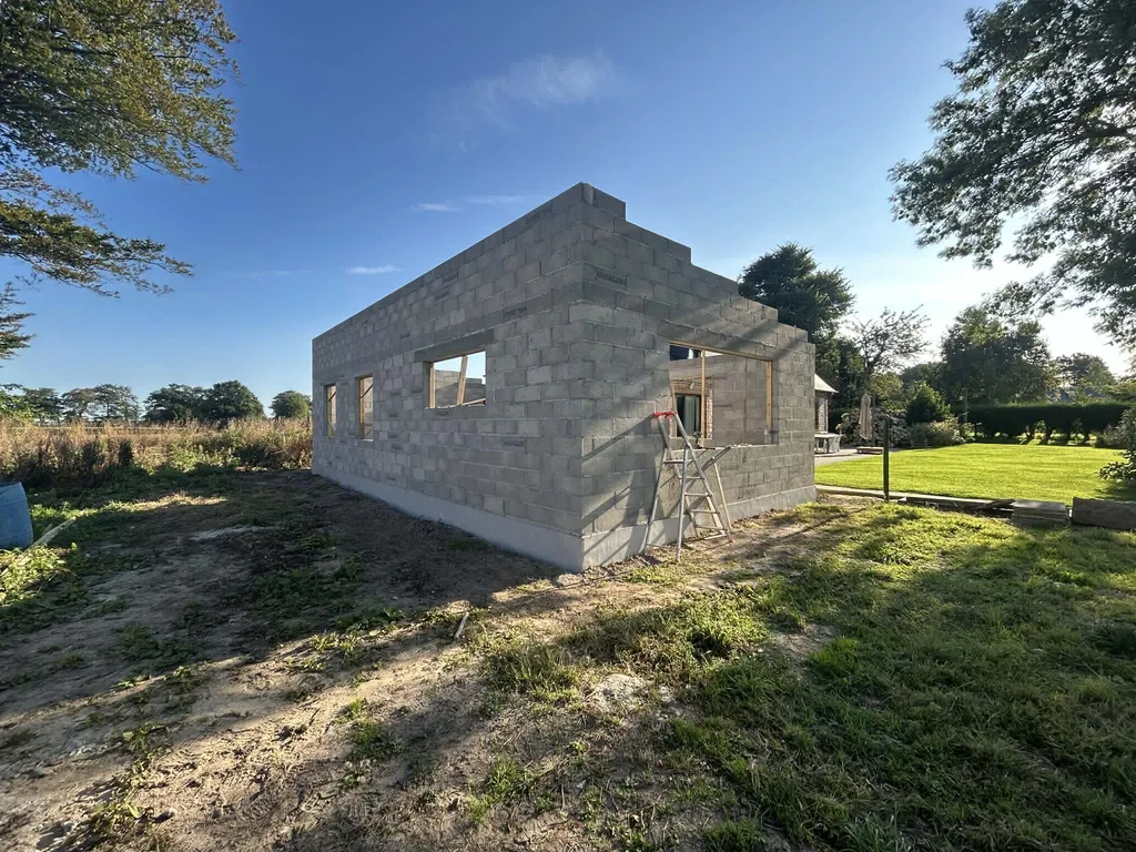 Agrandissement de maison vers Fécamp en Normandie