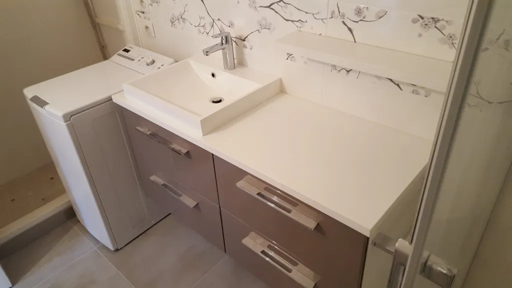 Aménagement de salle de bains sur mesure en Seine Maritime