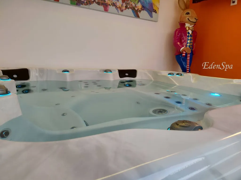 jacuzzi intérieur véranda trets