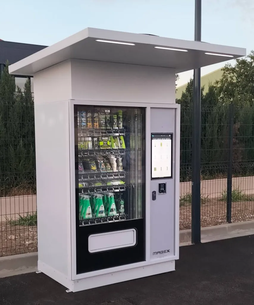 Distributeur de produits d'entretien automobile