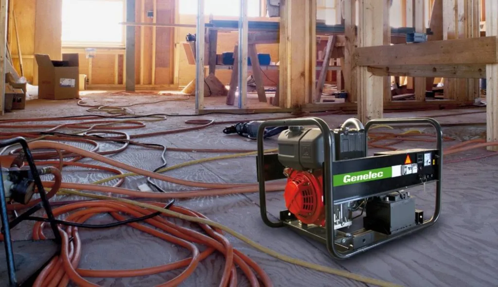 Vente d'un groupe éléctrogène 6 KVA de la marque Genelec