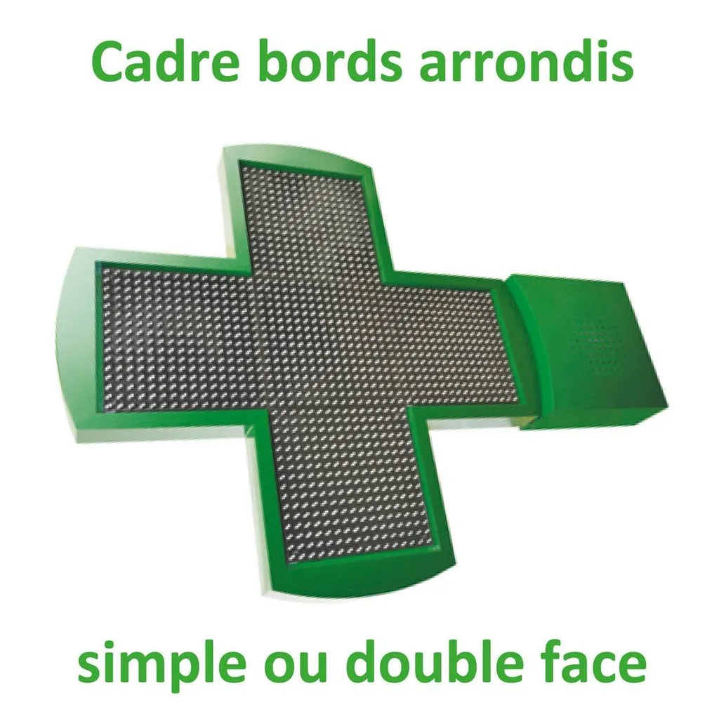 Croix de pharmacie à diodes smartlight vitrolles