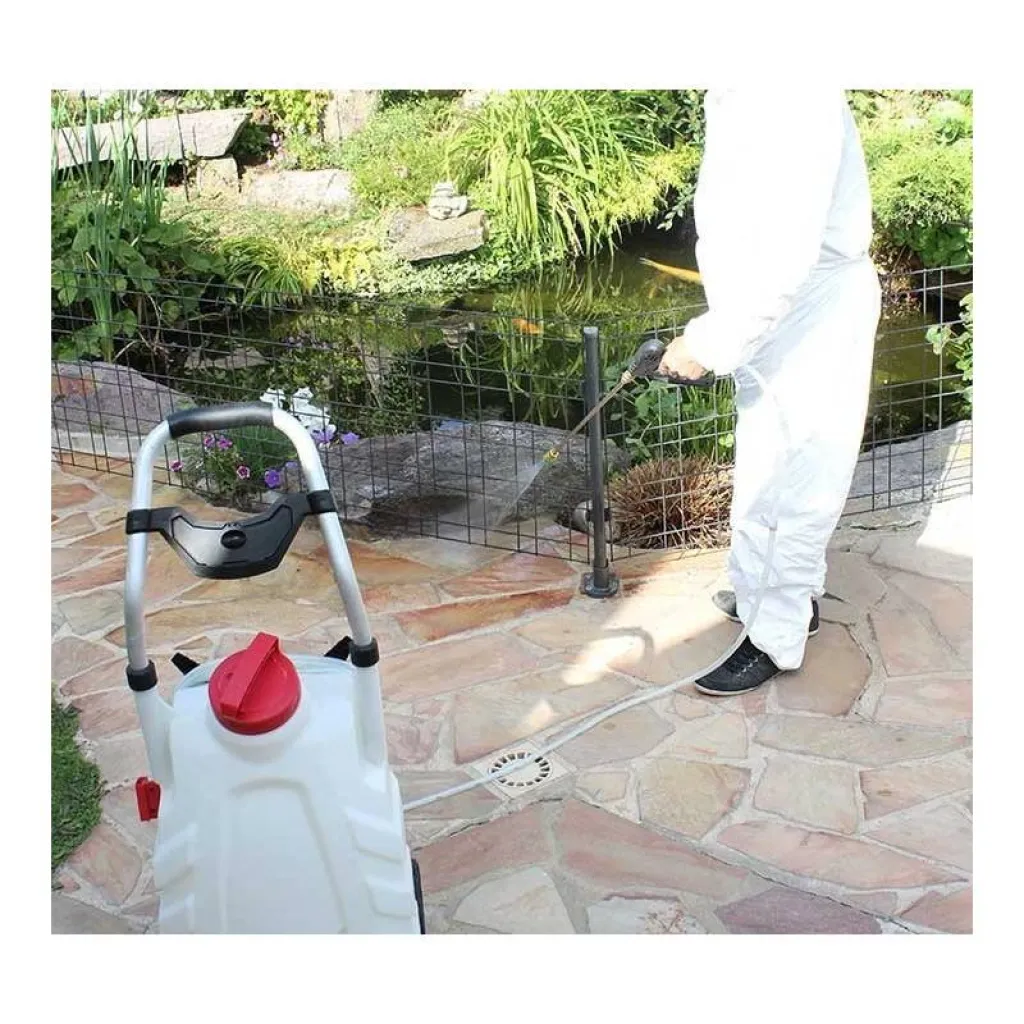 pulverisateur electrique a batterie pro sprayer 3 utilisation en exterieur