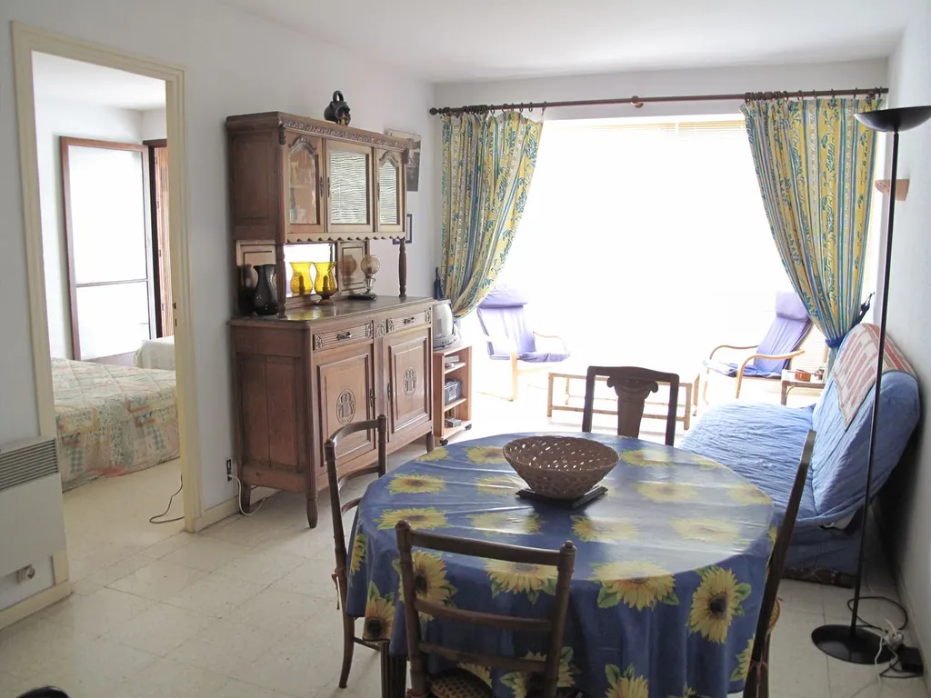 séjour avec loggia fermée