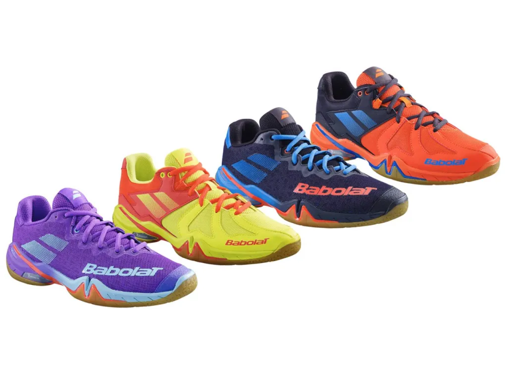 photographe packshot produit à Lyon Babolat chaussures de badminton