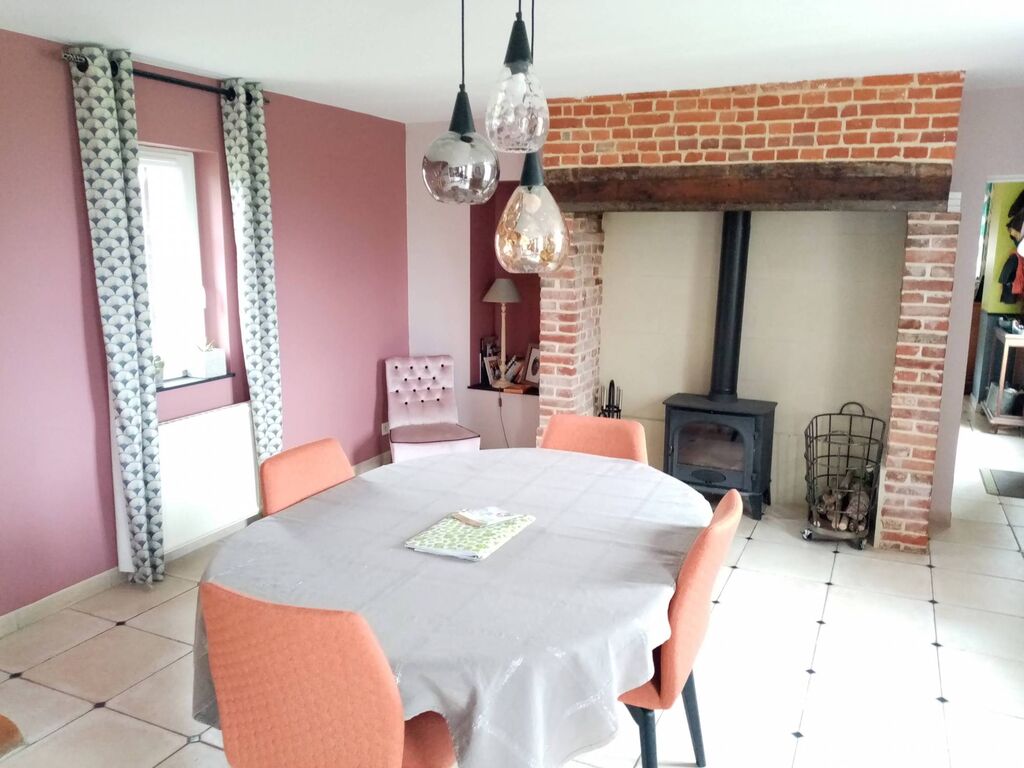 Maison en briques rénovée, régions Lisieux, Livarot, calvados 14