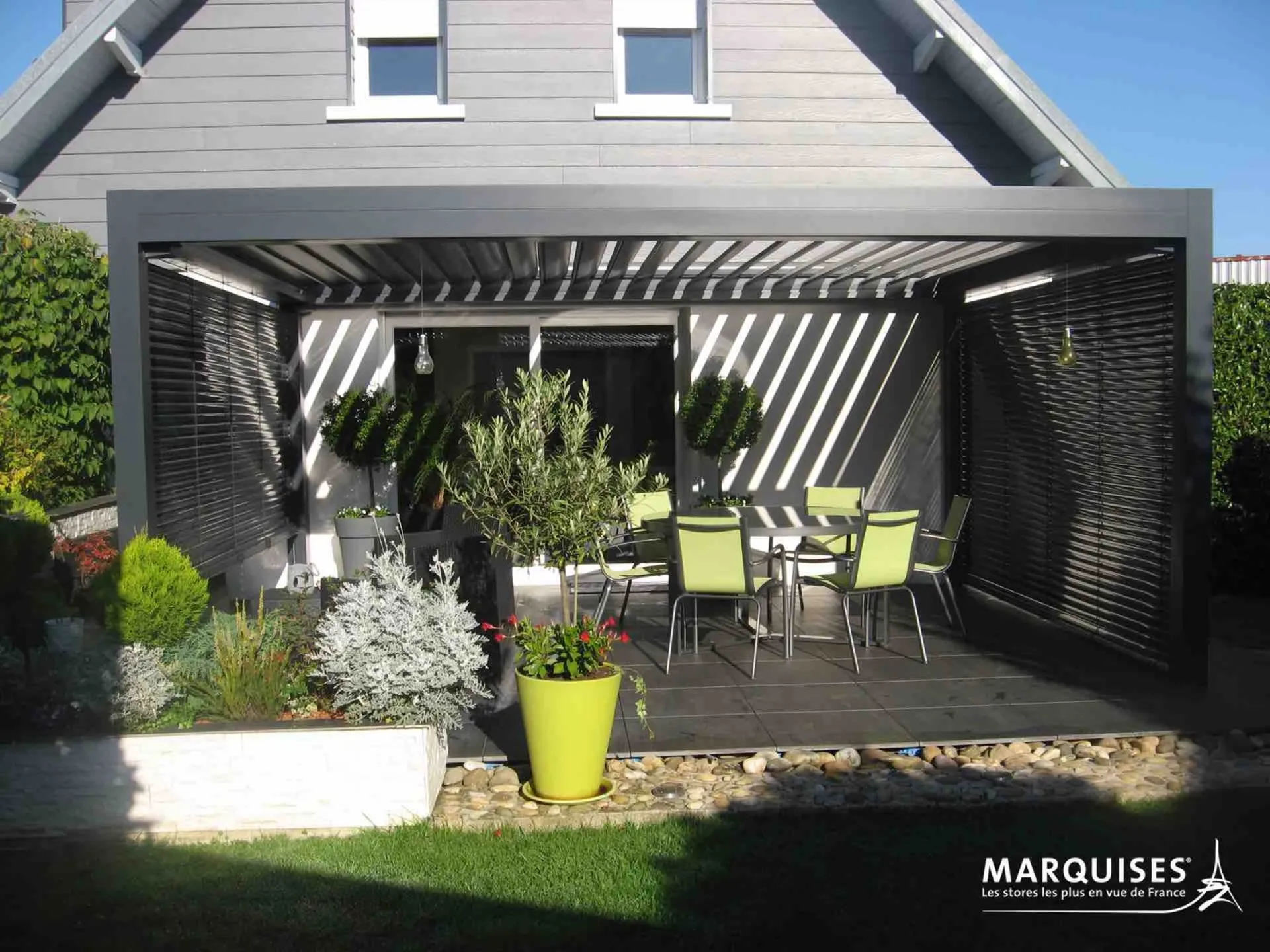 Pergola bioclimatique Marquises à Istres