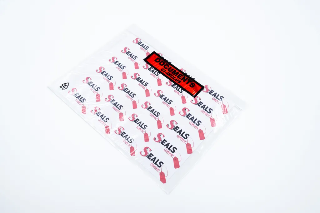 Pochettes DOC CI-INCLUS en polyéthylène translucide – fermeture permanente par bande adhésive