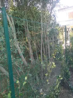 Installation clôture en grillage soudé pour une maison à la Fare les Oliviers