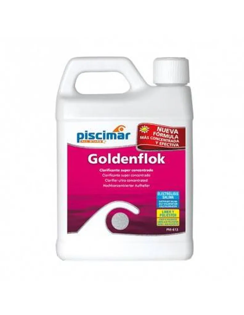 bidon goldenflok clarifiant piscine