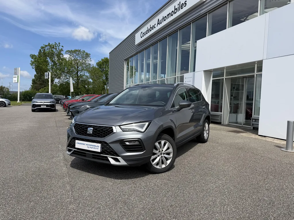 Achat voiture occasion à deux pas de Lillebonne : SEAT Ateca 2.0 TDI 150 ch DSG7 Style disponible en Normandie