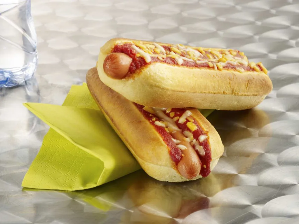 snacking Hot Dog Ketchup freiberger