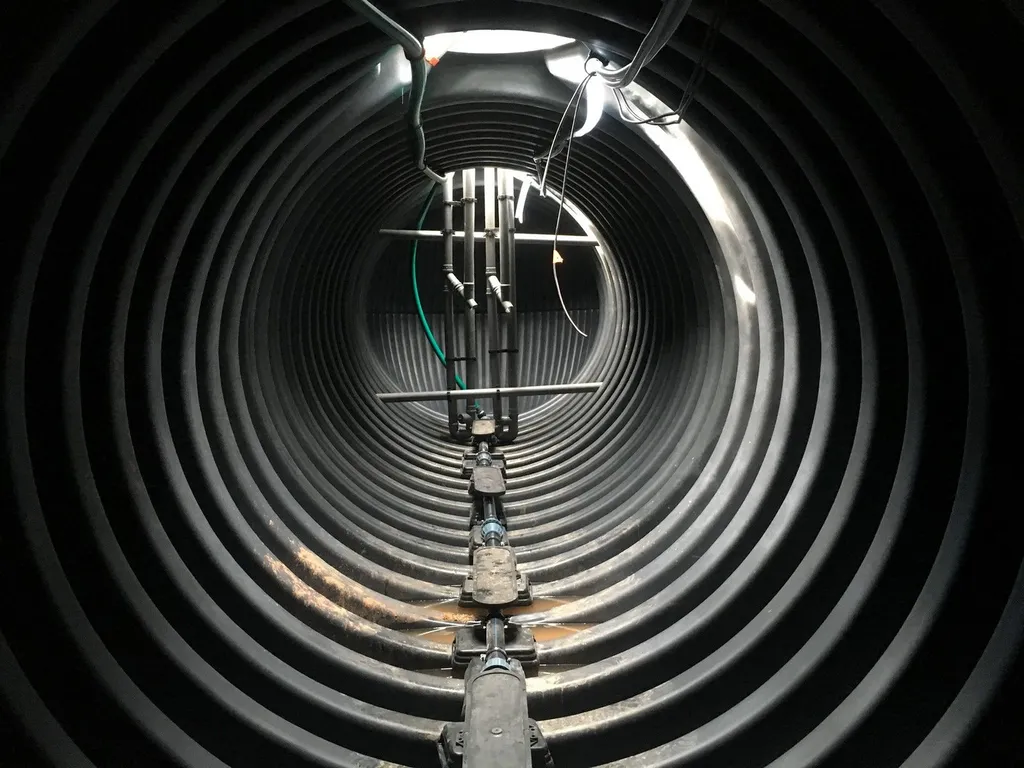 système de traitement des eaux usées d'un parc résidentiel de loisirs dans les bouches du rhône