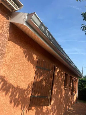 Pose de gouttière en alu Colomiers Balma Blagnac Haute Garonne