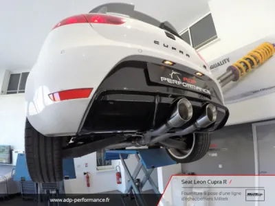 Ligne d'échappement Milltek Seat Leon Cupra R Le Pontet