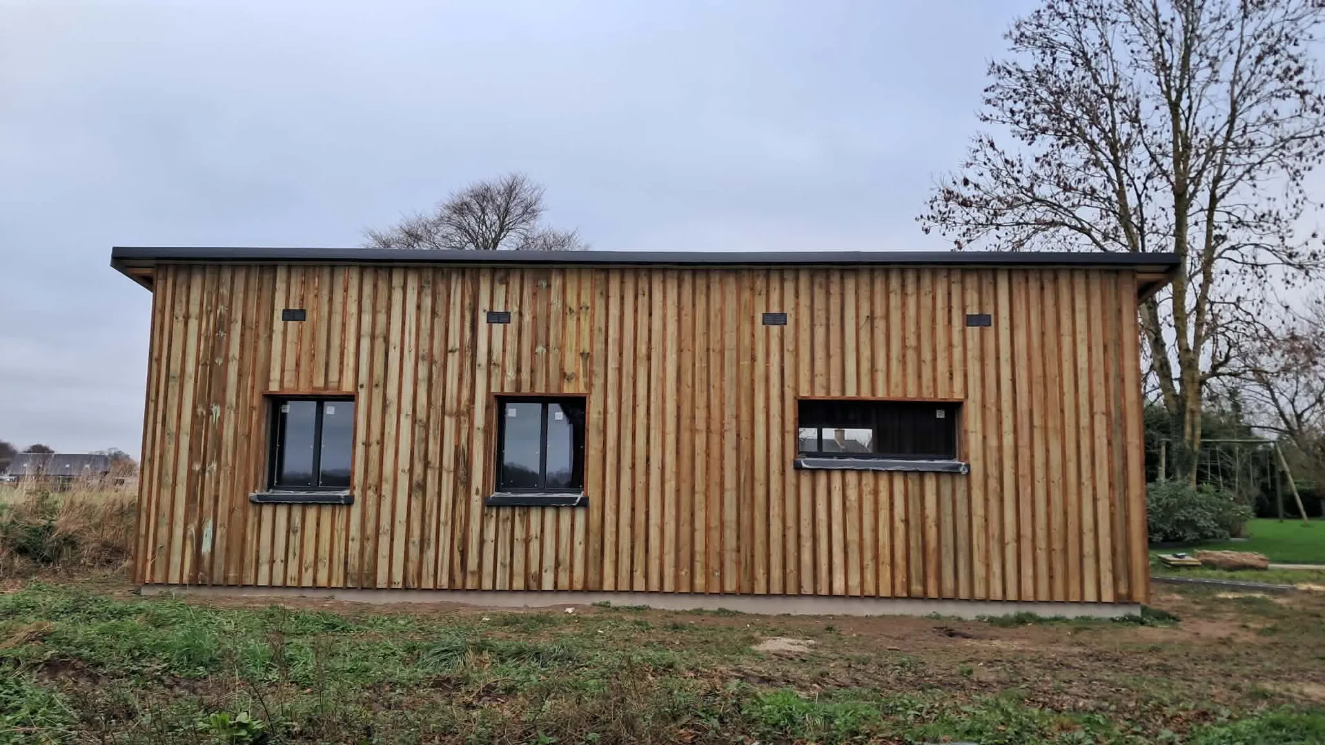 Agrandissement de maison du côté de Saint-Valery-en-Caux en Normandie 76