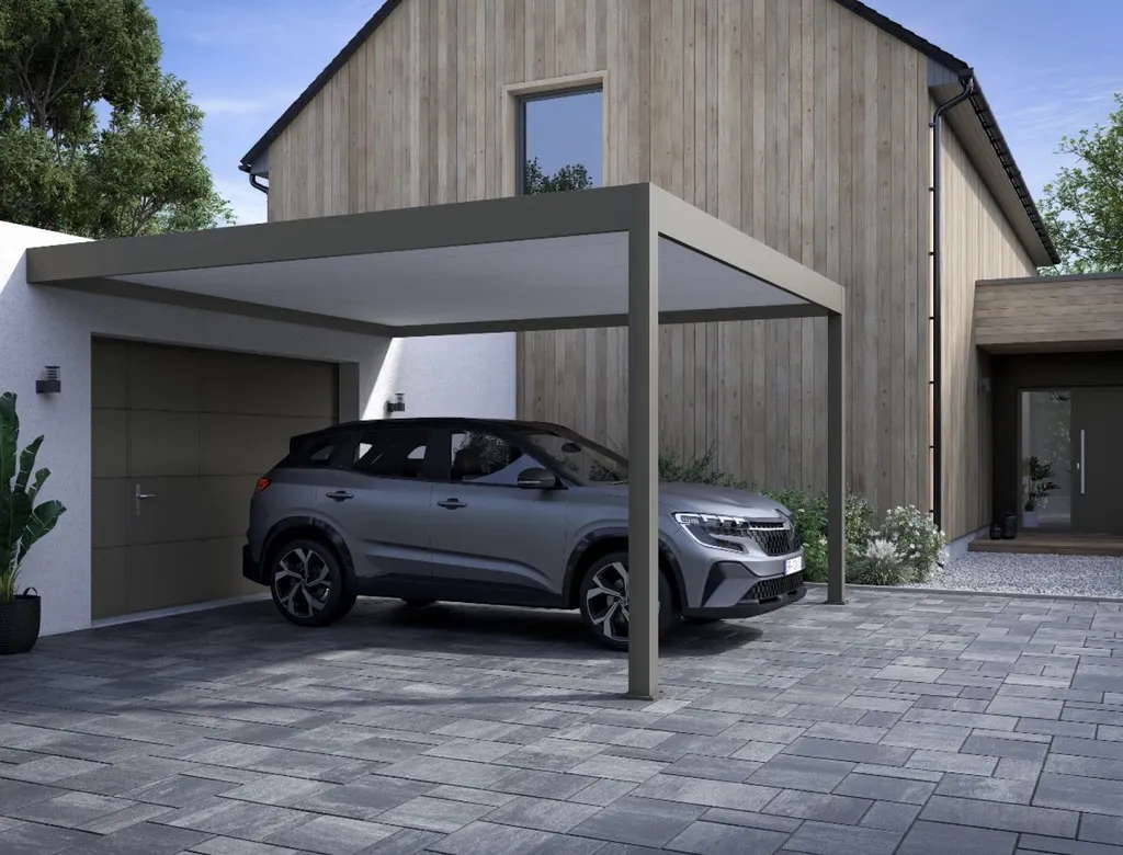 Mise en place d'un Carport Gypass sur la Côte Bleue
