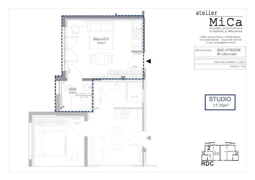colocation avec jardin Talence