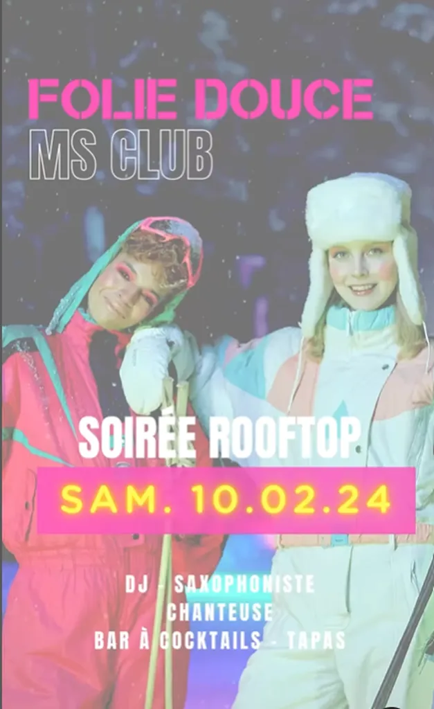 Rooftop marseille soirée ski