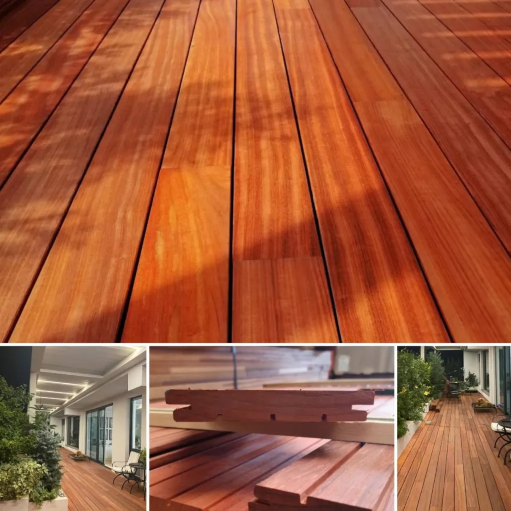 Découvrez les Terrasses en Bois de Padouk Disponibles dans Notre Magasin à Aix-en-Provence