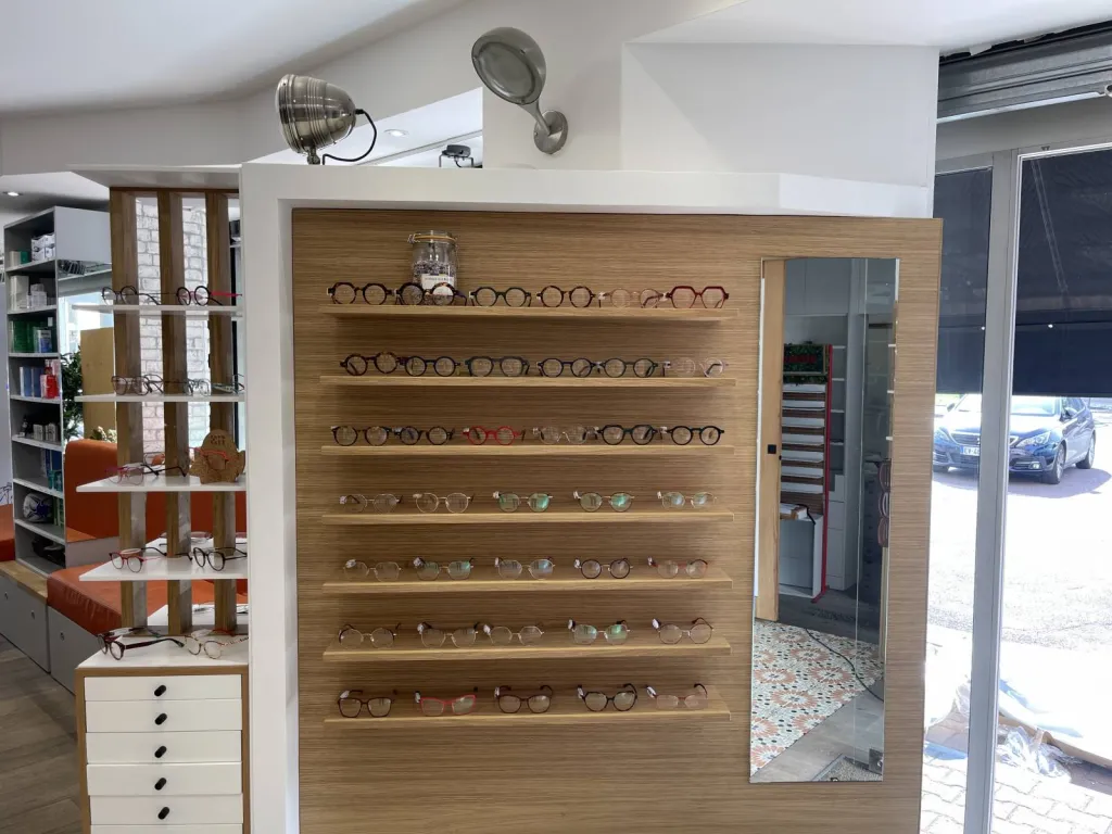 Agencement d'un magasin d'optique à CESTAS (33)