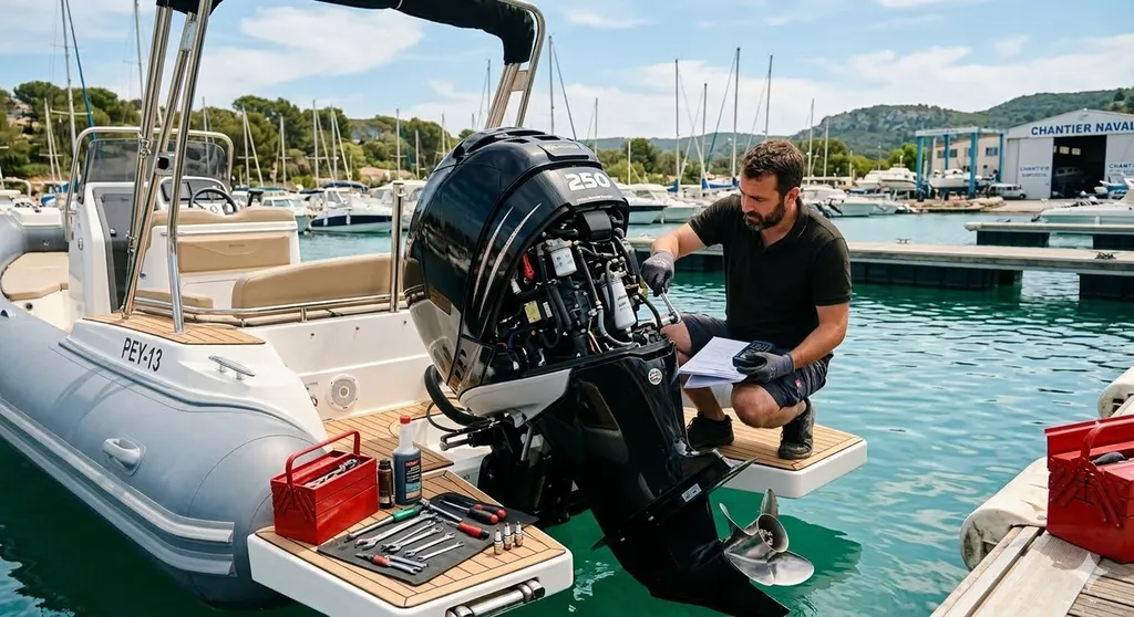 Révision moteur hors-bord : les points à contrôler avant l’été