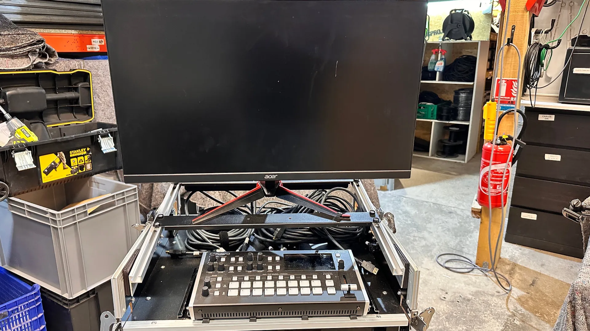 RACK REGIE VIDEO NUMERIQUE PRO 2