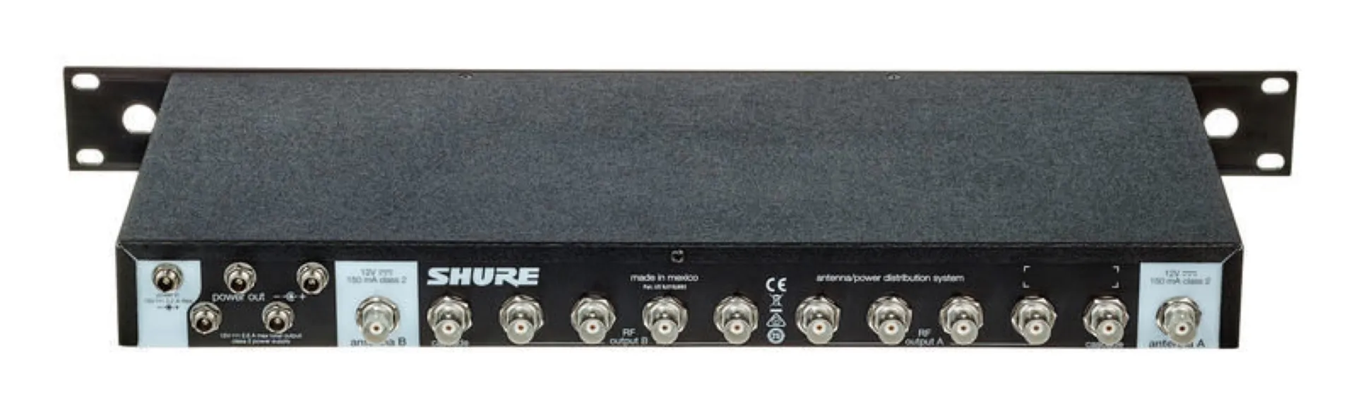 DISTRIBUTEUR AMPLIFICATEUR ANTENNE SHURE + ANTENNES + PIEDS