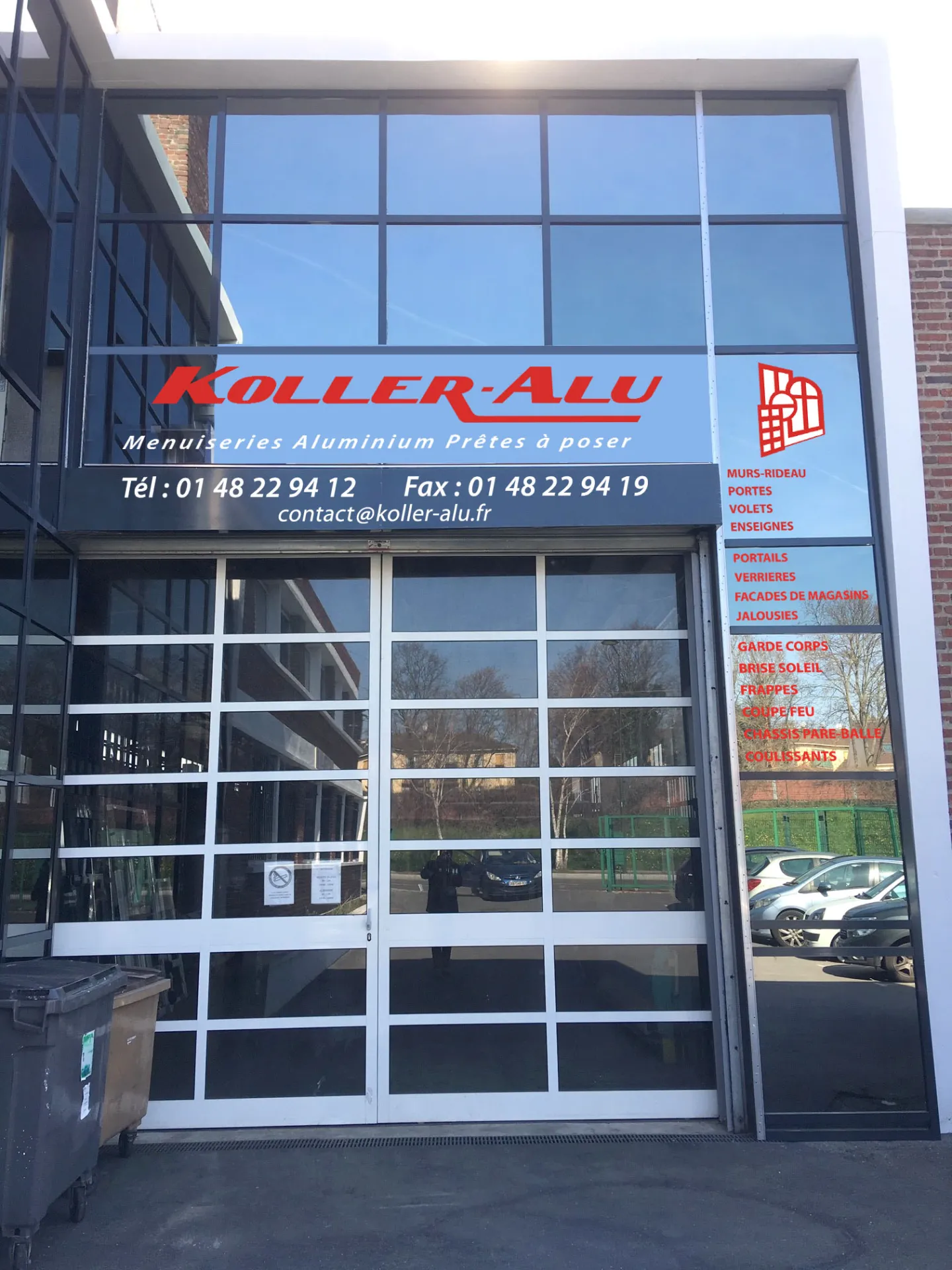 Fabricant de menuiseries aluminium sur mesure pour les professionnels en Île-de-France