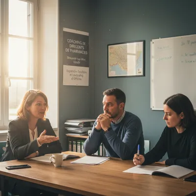 Coach pour dirigeants de pharmacies à Beauvoir-sur-Mer, près de Challans, en Vendée :  Reprendre équilibre et leadership d’officine