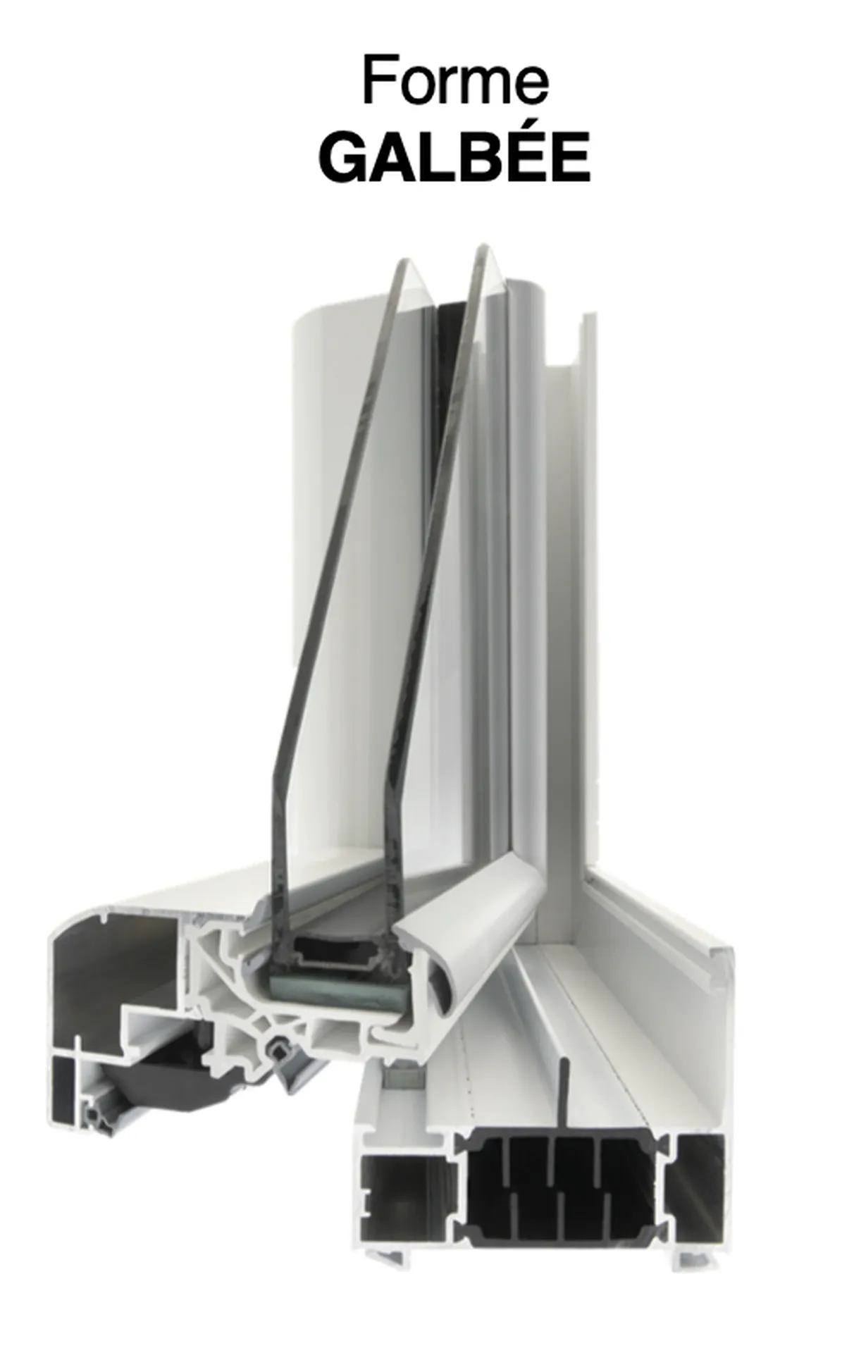 Fenêtre ALU SCHÜCO ANGLE GALBÉE VITROLLES