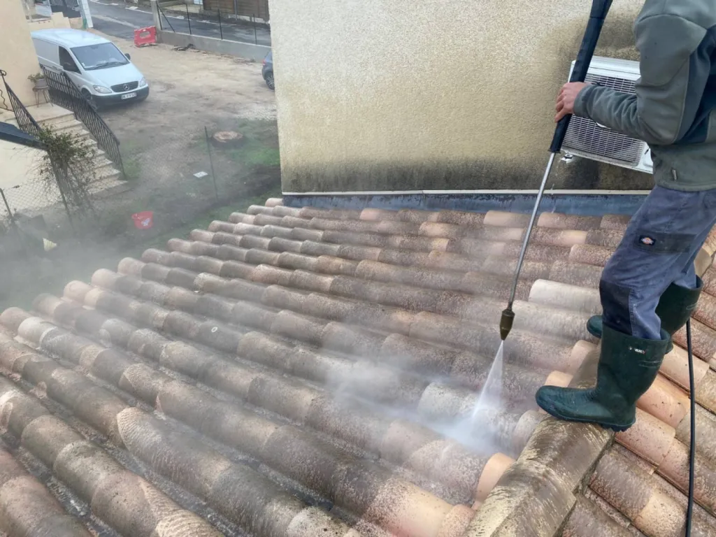 nettoyage de toiture sur Sausset-les-Pins 13960