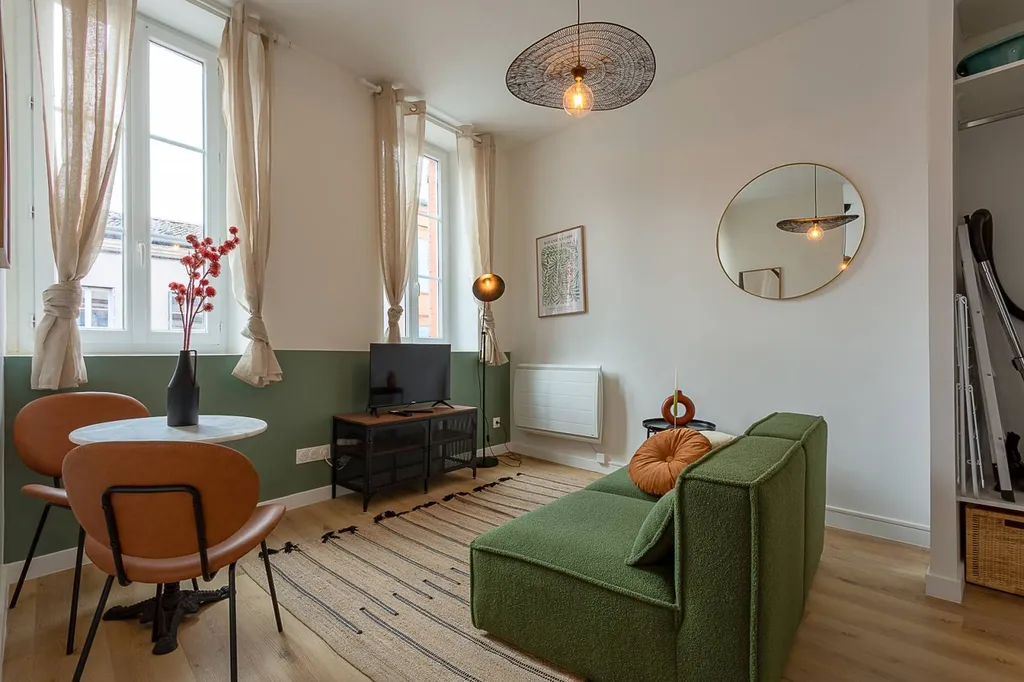 Le Tisserand - Appartement cosy proche de la Gare Toulouse  