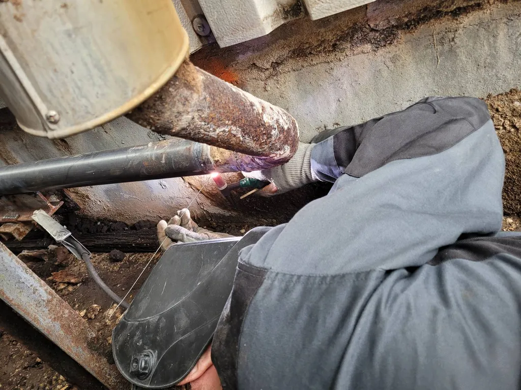 Réparation de tuyaux en acier – Scierie du Médoc, Gironde | Intervention spécialisée pour une remise en état fiable et durable des installations industrielles.