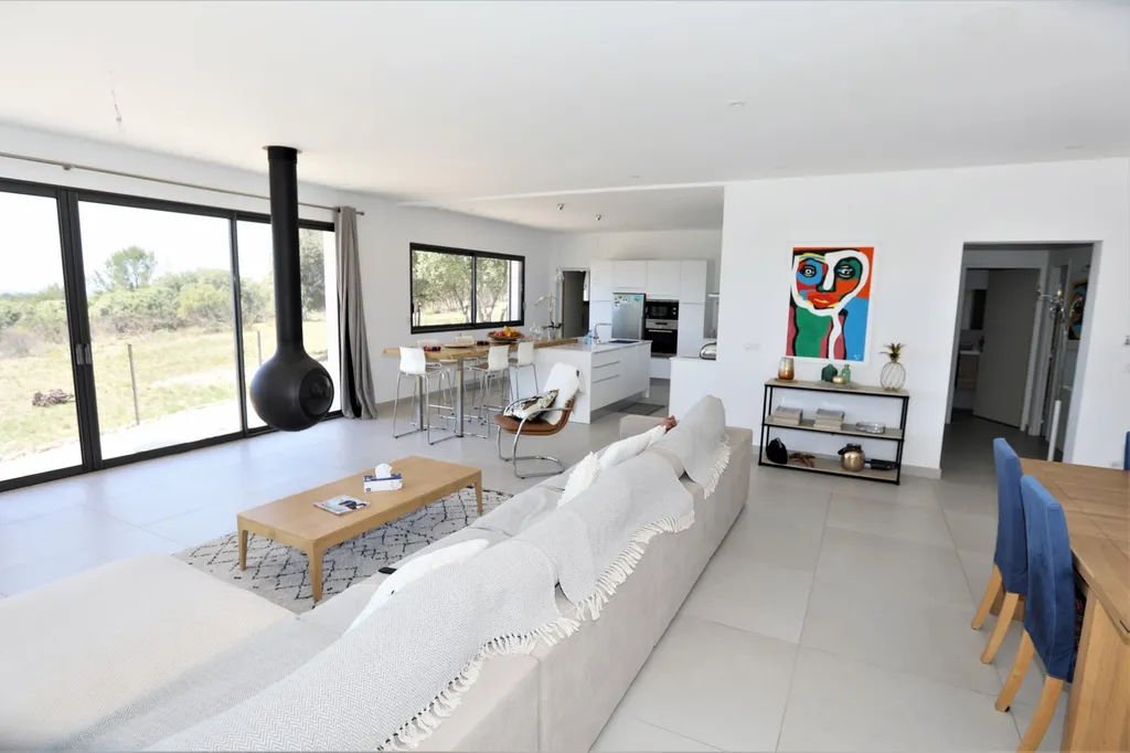 Saumane-de-Vaucluse, maison contemporaine avec magnifique vue   