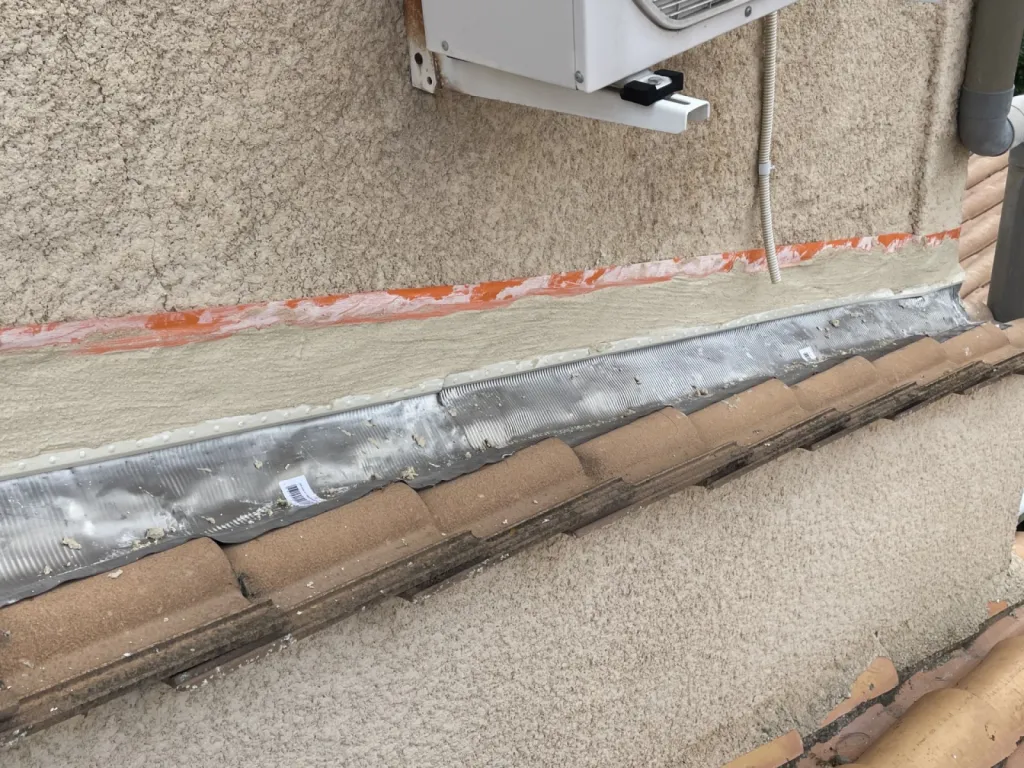 Changement de Solin de toiture d’une maison sur Istres 13800 près de Martigues