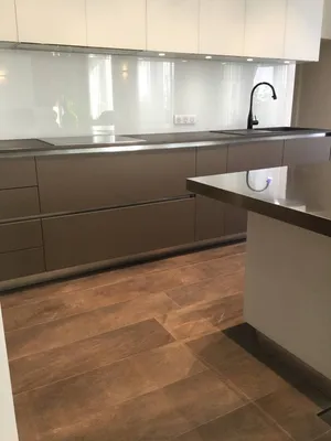 cuisine fenix gris londre sur lyon avec gorge inox