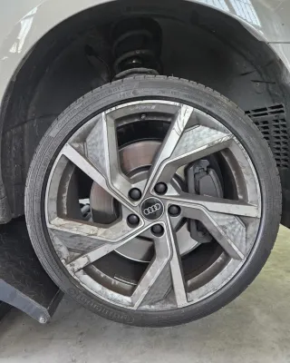 Jante avant rénovation