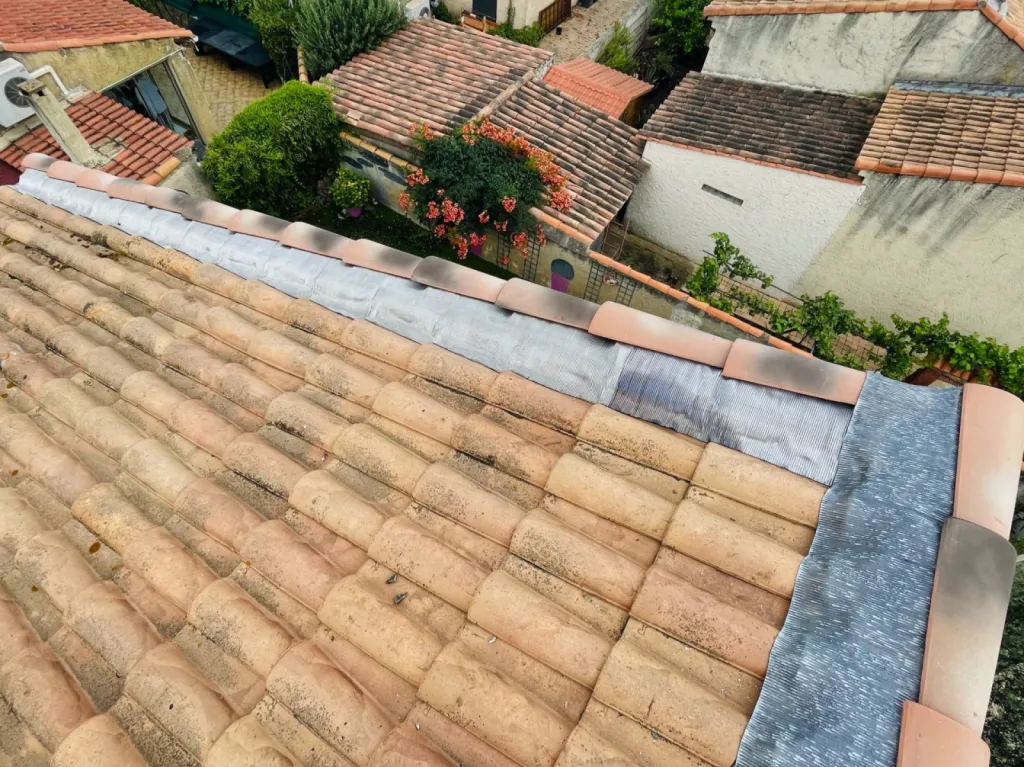 rénovation de faîtage et rive Ensuès-la-Redonne 13820