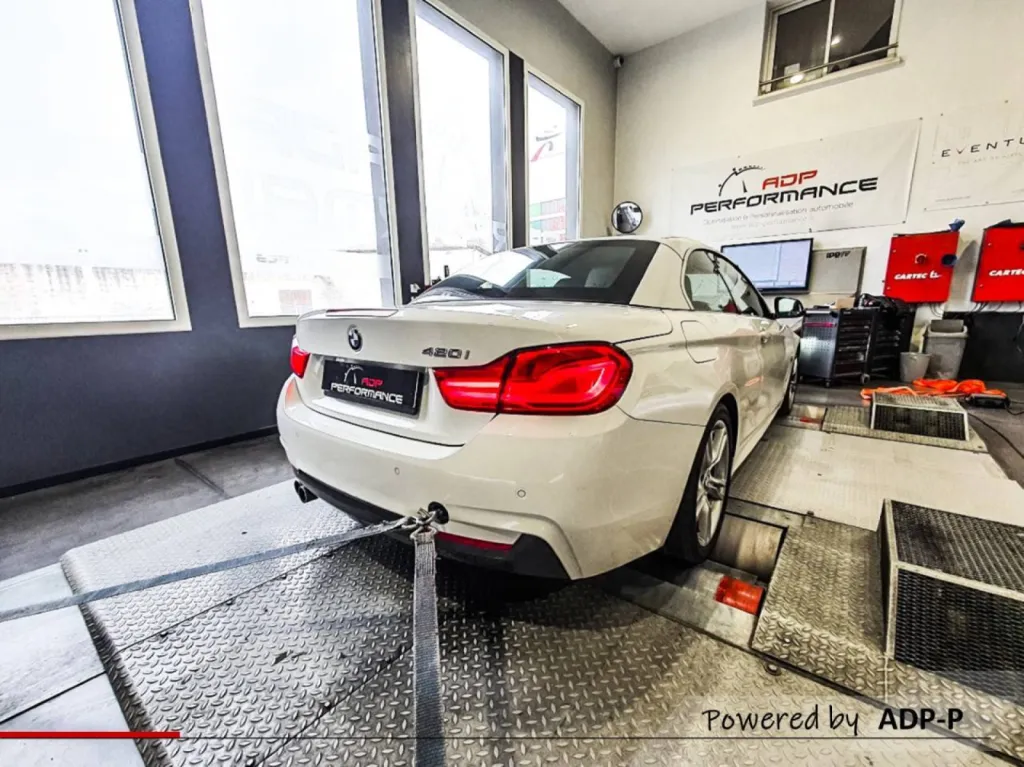 Conversion E85 éthanol et Stage 1 BMW Série 4 420i 2.0T 184cv - Reprogrammation moteur Aix en Provence