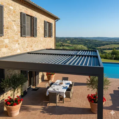 pergola aluminium bioclimatique