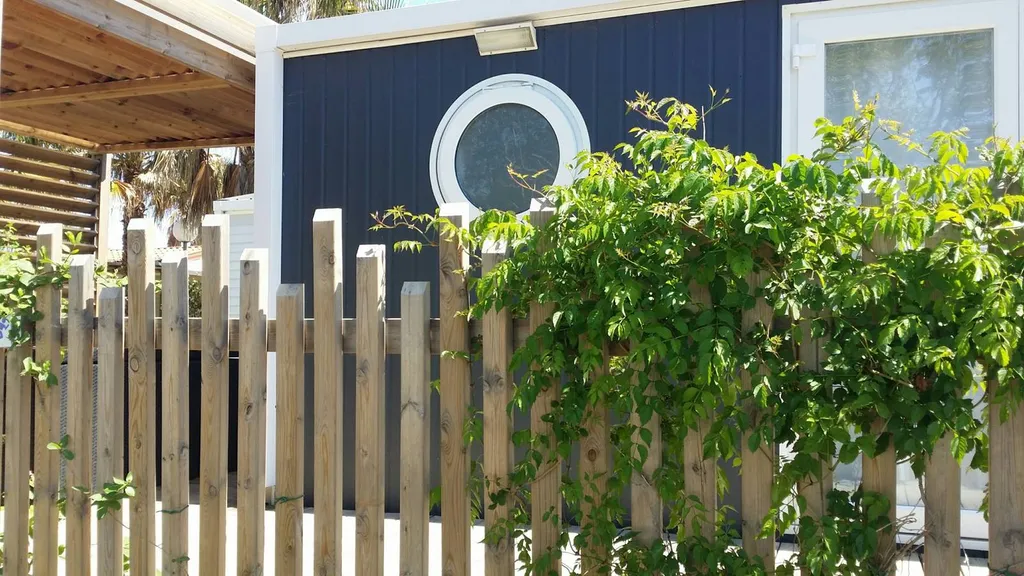 location de mobil home 3 chambres climatisé en camping familial proche de la plage à Vias plage 