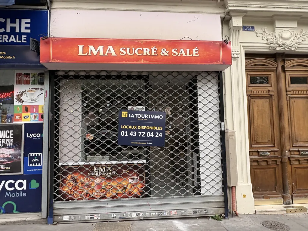 Cession de bail - Boutique 30 m², Reuilly, Boulevard de Reuilly 75012 PARIS