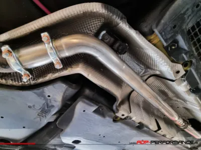 Montage tube de suppression intermédiaire / 2nd catalyseur InoxCar Renault Clio IV RS 1.6T | ADP Performance