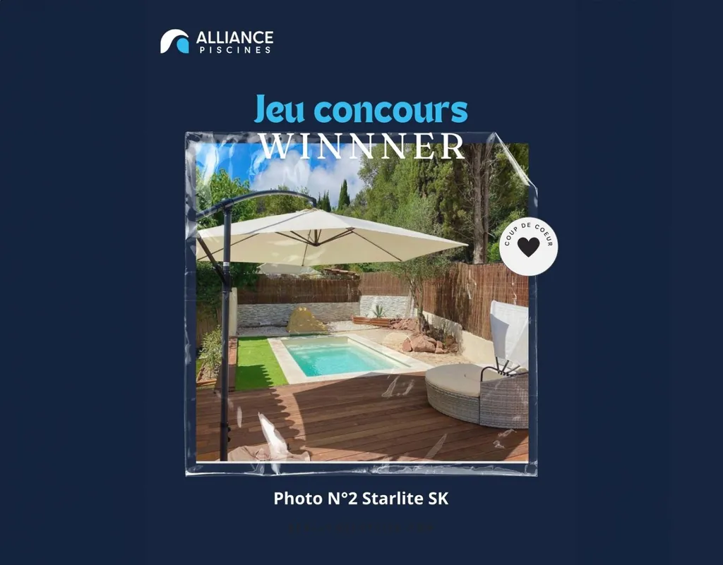 Jeu concours photo - Hyères - Alliance piscines Cuers