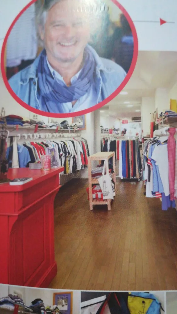 Magasin de vêtements marins et de décoration de la mer Marseille 13008 mazargues Le Marseillais