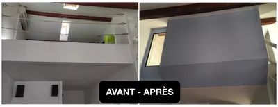 avant aprés comble et mezzanine avec récuperation grenier