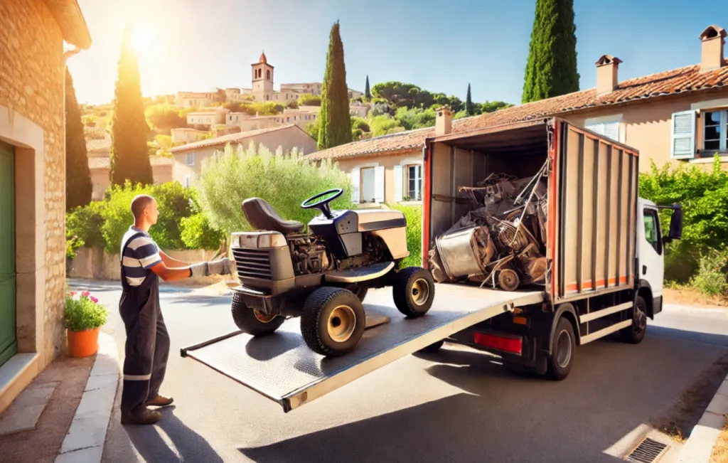 Vendre mon tracteur tondeuse pour la casse à Aix-en-Provence