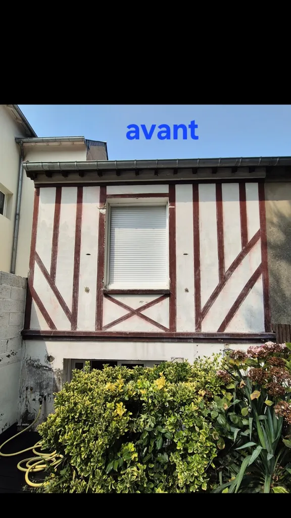 Peinture extérieure en rénovation volets, colombages, fenêtre, portails ou façade....