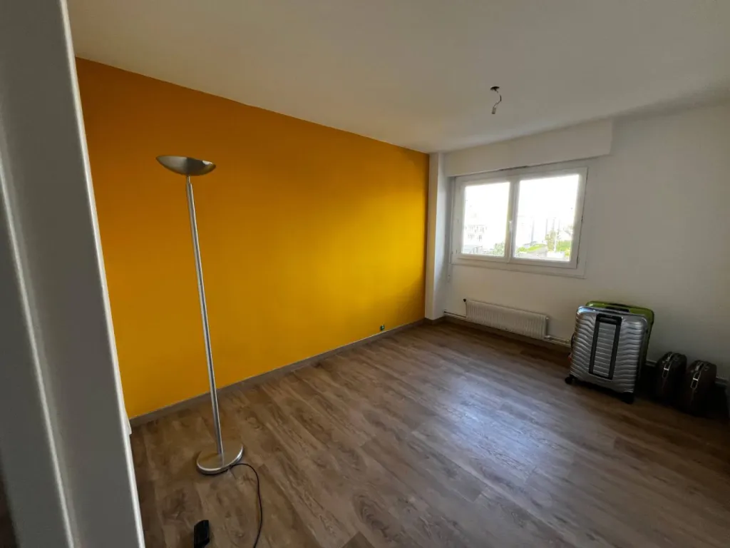 Rénovation d'un appartement au Havre, peintures colorées et tendances